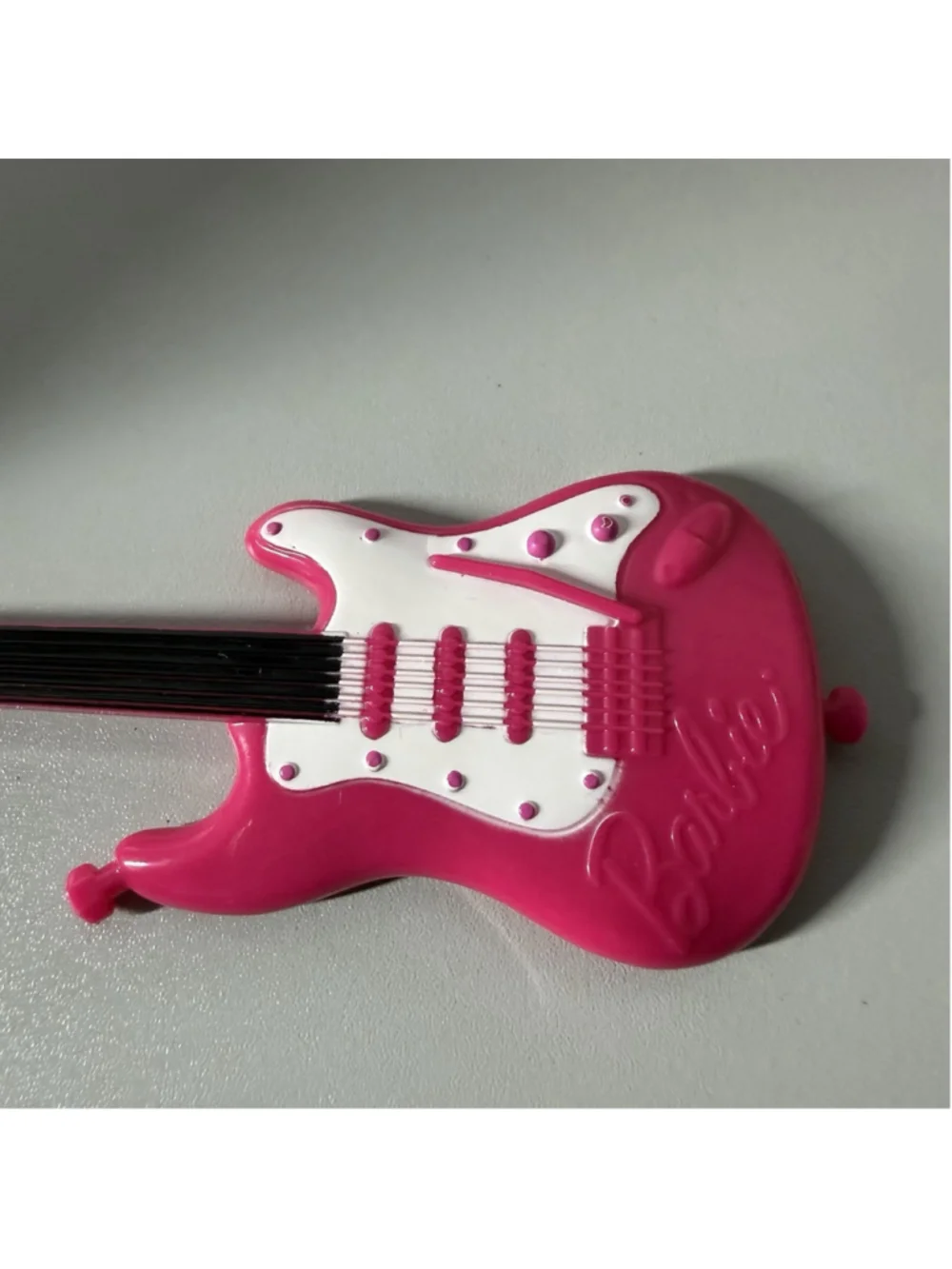 Barbie Doll Accessory Pink Guitar